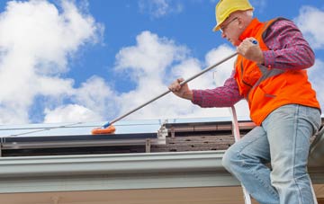 Busbiehill soft wash roof cleaning